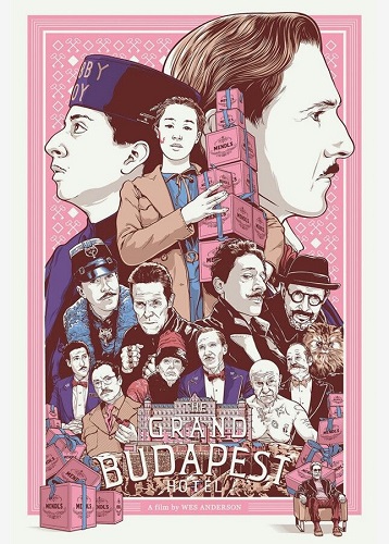 Готель Гранд Будапешт 2014 постер