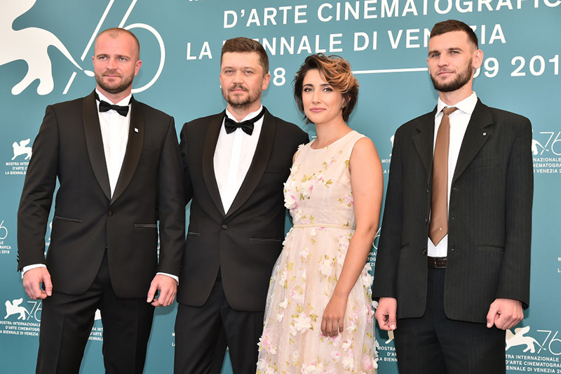 Валентин Васянович на кінофестивалі в Венеції 